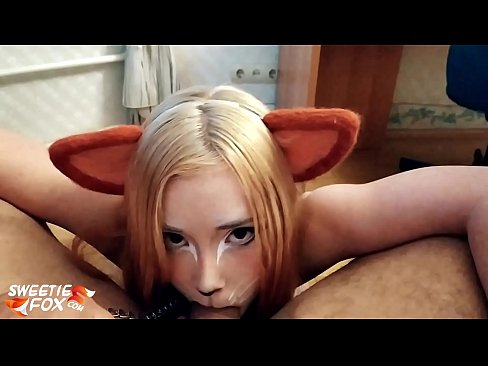 ❤️ Kitsune s'empassa la polla i es corre a la boca ️❌  Sexe a nosaltres ca.porn-milf300.ru ️❤